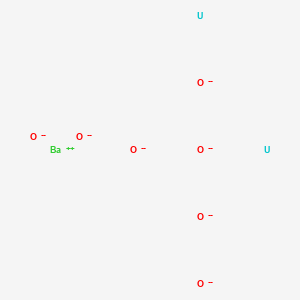 molecular formula BaO7U2-12 B1498700 Barium uranium oxide CAS No. 10380-31-1