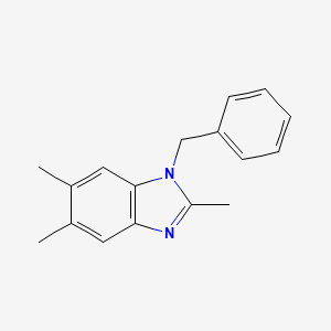 1-benzyl-2,5,6-trimethyl-1H-benzimidazole