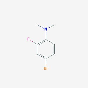 B1498704 4-bromo-2-fluoro-N,N-dimethylaniline CAS No. 887268-20-4