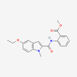 methyl 2-{[(5-ethoxy-1-methyl-1H-indol-2-yl)carbonyl]amino}benzoate