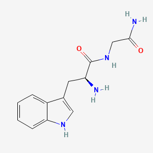 molecular formula C13H16N4O2 B1498733 L-Trp-Gly Amide 