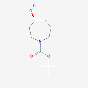 molecular formula C11H21NO3 B1498748 (R)-叔丁基 4-羟基氮杂环戊烷-1-羧酸酯 CAS No. 1174020-39-3