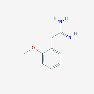 molecular formula C9H12N2O B1498758 2-(2-Methoxyphenyl)ethanimidamide CAS No. 915922-03-1