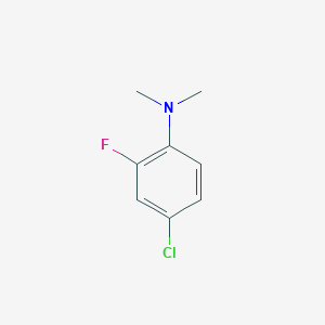 4-chloro-2-fluoro-N,N-dimethylaniline
