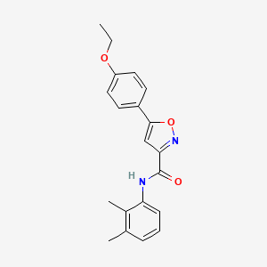 N-(2,3-dimethylphenyl)-5-(4-ethoxyphenyl)-1,2-oxazole-3-carboxamide