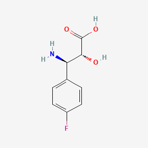 (2R,3R)-3-Amino-3-(4-fluorophenyl)-2-hydroxypropanoic acid