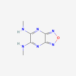 N~5~,N~6~-Dimethyl[1,2,5]oxadiazolo[3,4-b]pyrazine-5,6-diamine