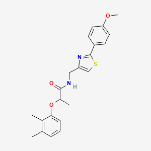 2-(2,3-dimethylphenoxy)-N-{[2-(4-methoxyphenyl)-1,3-thiazol-4-yl]methyl}propanamide