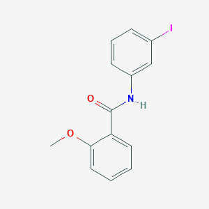 molecular formula C14H12INO2 B1498804 N-(3-iodophenyl)-2-methoxybenzamide 