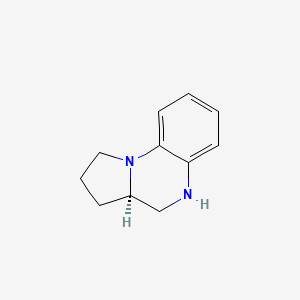 molecular formula C11H14N2 B1498806 (R)-1,2,3,3A,4,5-hexahydropyrrolo[1,2-a]quinoxaline 