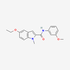 5-ethoxy-N-(3-methoxyphenyl)-1-methyl-1H-indole-2-carboxamide