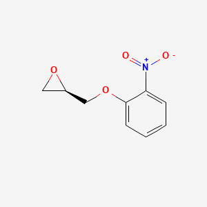 molecular formula C9H9NO4 B1498815 (R)-2-((2-Nitrophenoxy)methyl)oxirane CAS No. 345975-15-7