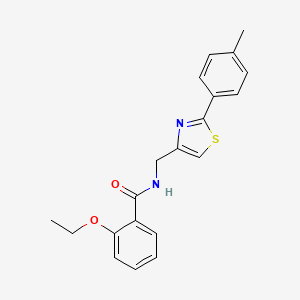 2-ethoxy-N-{[2-(4-methylphenyl)-1,3-thiazol-4-yl]methyl}benzamide