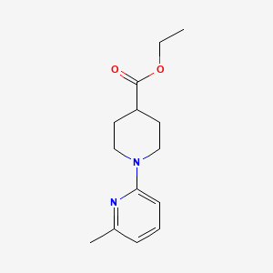 molecular formula C14H20N2O2 B1498824 Ethyl 1-(6-methylpyridin-2-yl)piperidine-4-carboxylate 