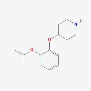 molecular formula C14H21NO2 B1498826 4-(2-Isopropoxyphenoxy)piperidine 