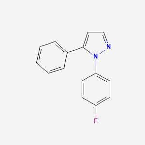 1-(4-Fluorophenyl)-5-phenyl-1H-pyrazole