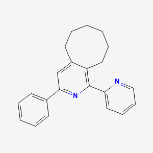 3-Phenyl-1-(pyridin-2-yl)-5,6,7,8,9,10-hexahydrocycloocta[c]pyridine
