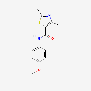 N-(4-ethoxyphenyl)-2,4-dimethyl-1,3-thiazole-5-carboxamide