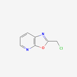 2-(Chloromethyl)oxazolo[5,4-b]pyridine