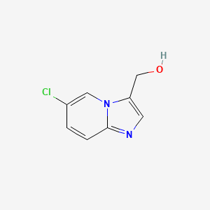 molecular formula C8H7ClN2O B1498859 (6-Chloroimidazo[1,2-a]pyridin-3-yl)methanol 