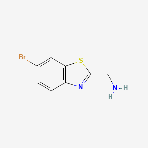 (6-Bromobenzo[d]thiazol-2-yl)methanamine