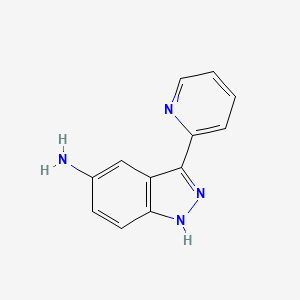 3-(pyridin-2-yl)-1H-indazol-5-amine
