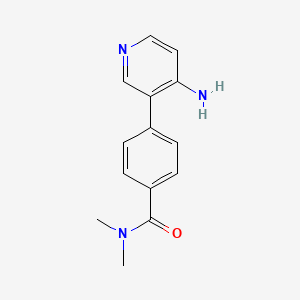 molecular formula C14H15N3O B1498869 4-(4-Aminopyridin-3-yl)-N,N-dimethylbenzamide CAS No. 1125429-67-5