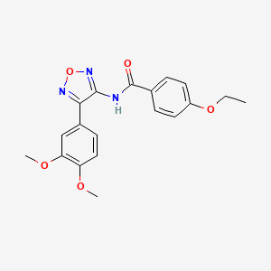 N-[4-(3,4-dimethoxyphenyl)-1,2,5-oxadiazol-3-yl]-4-ethoxybenzamide