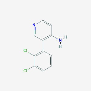 molecular formula C11H8Cl2N2 B1498878 3-(2,3-Dichlorophenyl)pyridin-4-amine CAS No. 1125437-54-8