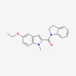 2,3-dihydro-1H-indol-1-yl(5-ethoxy-1-methyl-1H-indol-2-yl)methanone