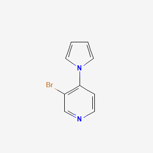 molecular formula C9H7BrN2 B1498896 3-Bromo-4-(1H-pyrrol-1-yl)pyridine CAS No. 1019117-09-9