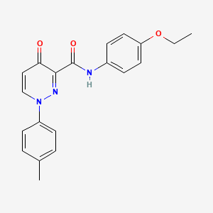 N-(4-ethoxyphenyl)-1-(4-methylphenyl)-4-oxo-1,4-dihydropyridazine-3-carboxamide