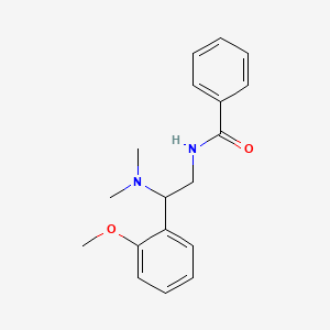 N-[2-(dimethylamino)-2-(2-methoxyphenyl)ethyl]benzamide