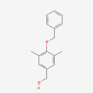 [4-(Benzyloxy)-3,5-dimethylphenyl]methanol