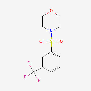 4-{[3-(Trifluoromethyl)phenyl]sulfonyl}morpholine