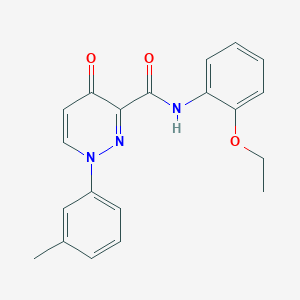 N-(2-ethoxyphenyl)-1-(3-methylphenyl)-4-oxo-1,4-dihydropyridazine-3-carboxamide