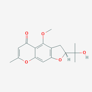 molecular formula C16H18O5 B149898 5-O-Methylvisamminol CAS No. 80681-42-1
