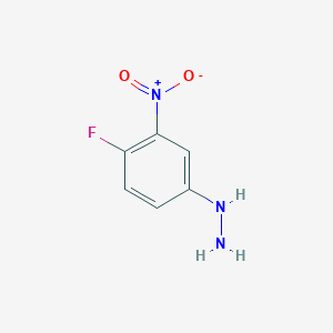 (4-Fluoro-3-nitro-phenyl)-hydrazine