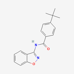 N-(1,2-benzoxazol-3-yl)-4-tert-butylbenzamide