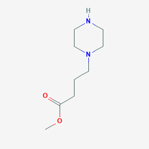 molecular formula C9H18N2O2 B1498998 Methyl 4-(piperazin-1-yl)butanoate 