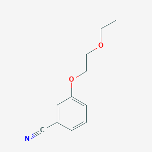 molecular formula C11H13NO2 B1499002 3-(2-Ethoxyethoxy)benzonitrile CAS No. 1095085-73-6