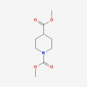 molecular formula C9H15NO4 B1499019 Dimethyl piperidine-1,4-dicarboxylate CAS No. 869189-69-5