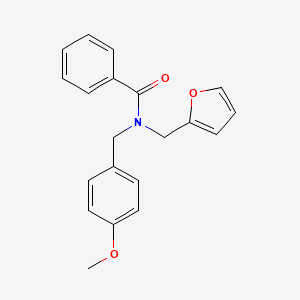 N-(furan-2-ylmethyl)-N-(4-methoxybenzyl)benzamide