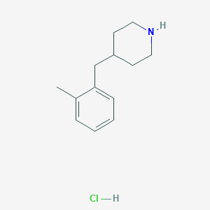molecular formula C13H20ClN B1499042 4-(2-Methyl-benzyl)-piperidine hydrochloride CAS No. 782504-67-0