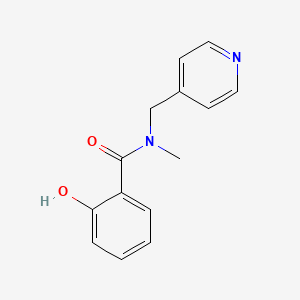 molecular formula C14H14N2O2 B1499044 2-hydroxy-N-methyl-N-(pyridin-4-ylmethyl)benzamide CAS No. 1155058-96-0