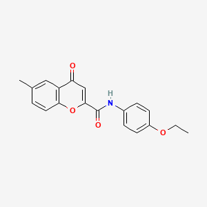 N-(4-ethoxyphenyl)-6-methyl-4-oxo-4H-chromene-2-carboxamide