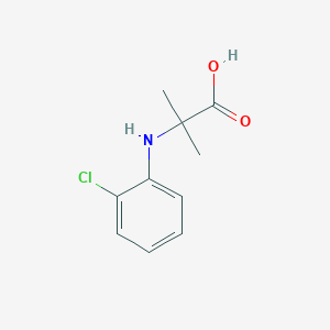 molecular formula C10H12ClNO2 B1499060 N-(2-chlorophenyl)-2-methylAlanine CAS No. 65937-39-5