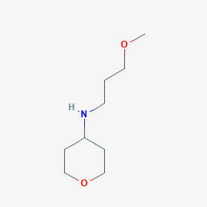 molecular formula C9H19NO2 B1499066 (3-Methoxy-propyl)-(tetrahydro-pyran-4-YL)-amine CAS No. 887589-01-7