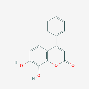 molecular formula C15H10O4 B149909 7,8-dihydroxy-4-phenyl-2H-chromen-2-one CAS No. 842-01-3