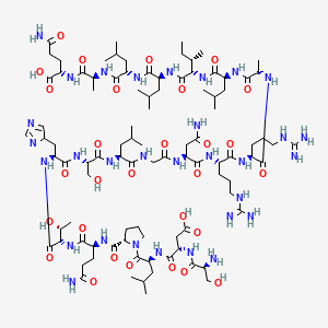 molecular formula C95H163N31O29 B1499096 Interferon eicosapeptide CAS No. 79113-16-9